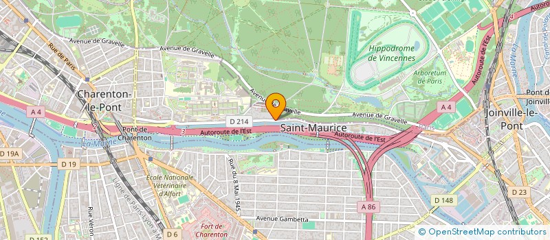 localisation de l'entreprise NETTOYAGE SERVICE à SAINT-MAURICE