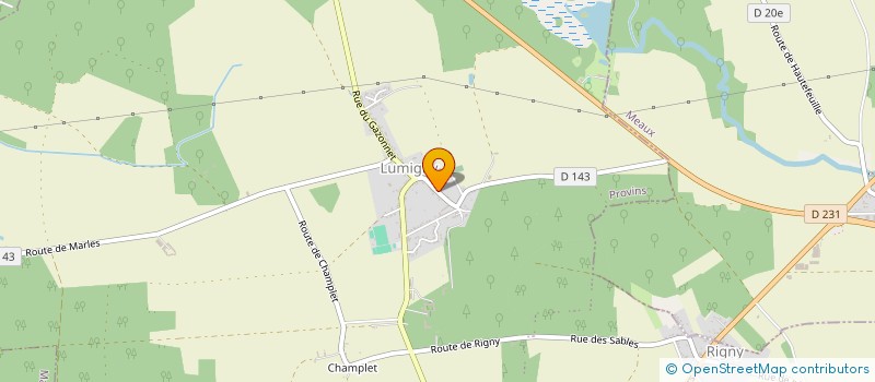 localisation de l'entreprise NETTOYAGE SERVICE PROPRETE DE LUMIGNY NSPL à LUMIGNY-NESLES-ORMEAUX
