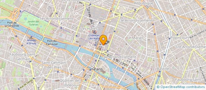 localisation de l'entreprise NETTOYAGE SERVICE VITRES ET BUREAUX à PARIS
