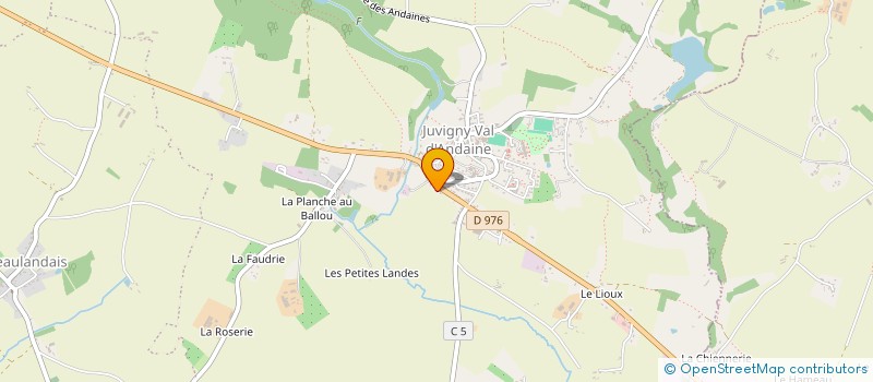 localisation de l'entreprise NETTOYAGE SERVICES ORNAIS à JUVIGNY VAL D'ANDAINE