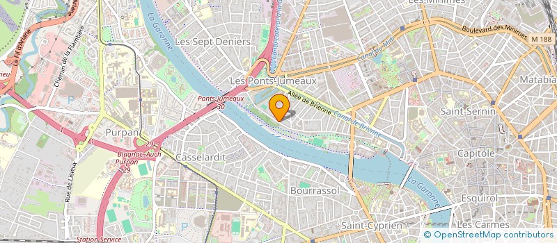 localisation de l'entreprise NETTOYAGE SILVA à TOULOUSE