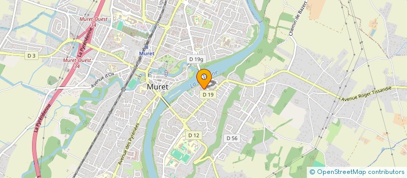 localisation de l'entreprise NETTOYAGE SP 31 à MURET