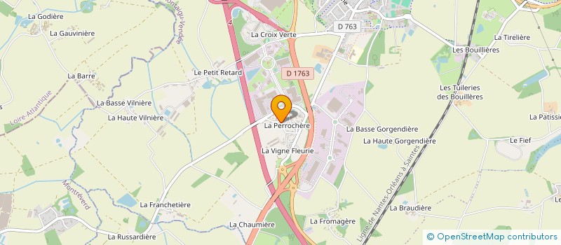 localisation de l'entreprise NETTOYAGE SUD LOIRE à MONTAIGU-VENDEE