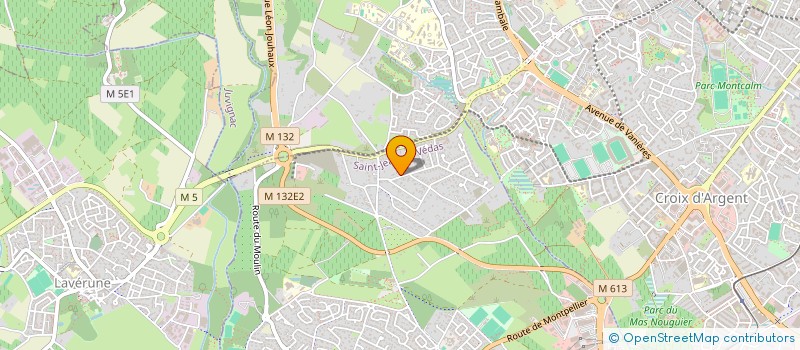 localisation de l'entreprise NETTOYAGE SUDDEFRANCE  SAINT-JEAN-DE-VEDAS