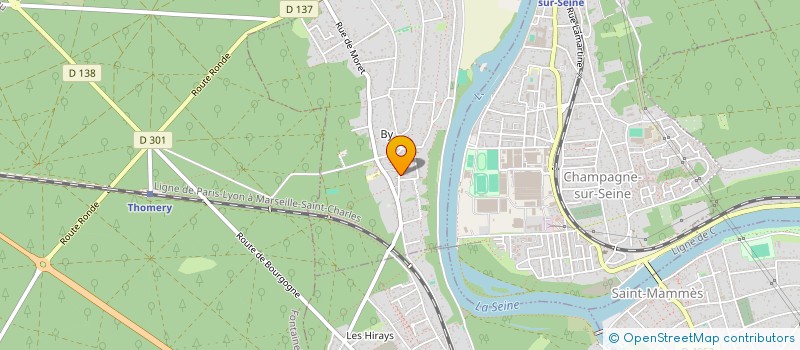 localisation de l'entreprise NETTOYAGE TECHNOLOGIQUE  THOMERY