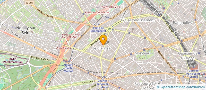 localisation de l'entreprise NETTOYAGE TISSUS à LEVALLOIS-PERRET