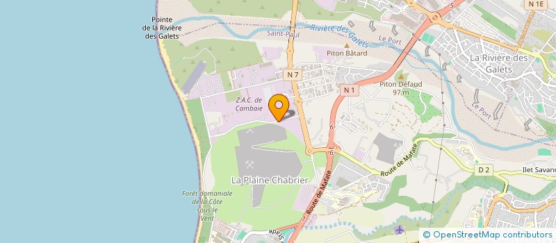 localisation de l'entreprise NETTOYAGE TRAVAUX ET IRRIGATION à SAINT-PAUL