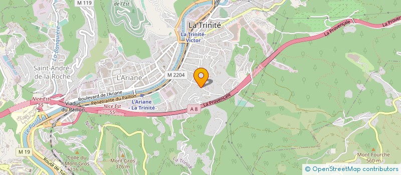 localisation de l'entreprise NETTOYAGE VITRESOL à LA TRINITE