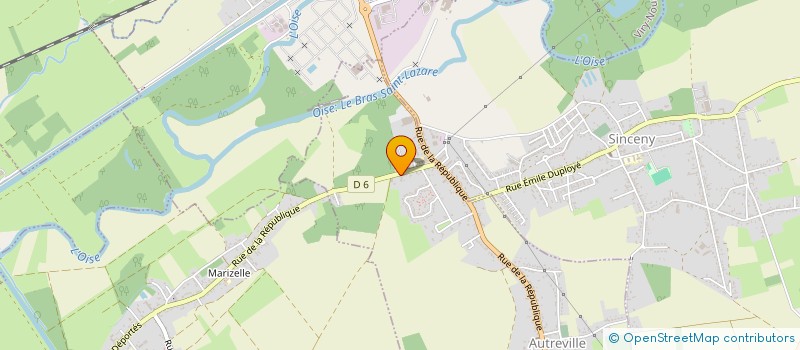 localisation de l'entreprise NETTOYAGE XTR'AISNE MULTISERVICES  AUTREVILLE