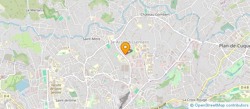 localisation de l'entreprise NETTOYAGES ET SERVICES à MARSEILLE