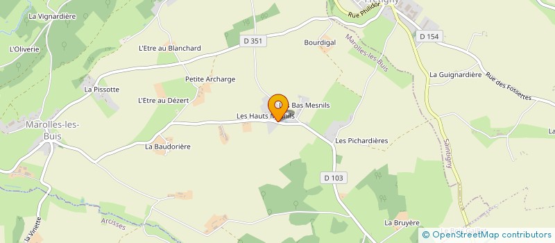 localisation de l'entreprise NETTOYAGES PANNEAUX SOLAIRES à MAROLLES-LES-BUIS