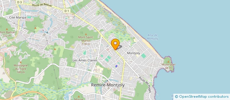 localisation de l'entreprise NETTPRO973  REMIRE-MONTJOLY