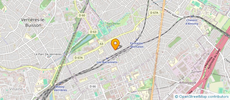localisation de l'entreprise NETVOICE TELECOM à ANTONY
