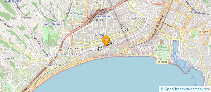 localisation de l'entreprise NETWAP à NICE