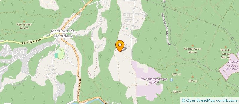 localisation de l'entreprise NETWIGO  MEOUNES-LES-MONTRIEUX