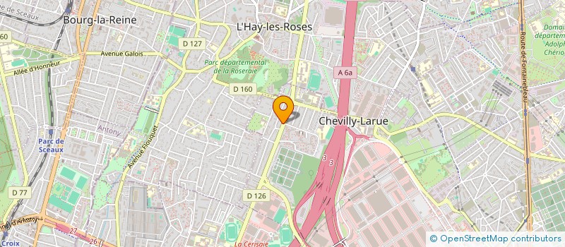 localisation de l'entreprise NETWIN à CHEVILLY-LARUE