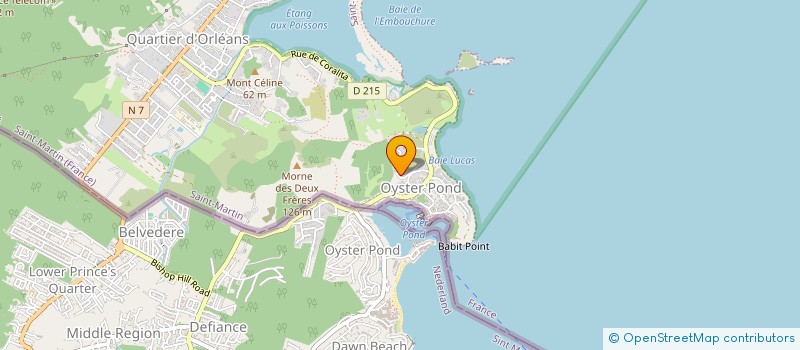 localisation de l'entreprise NETWORK 4 U  SAINT-MARTIN