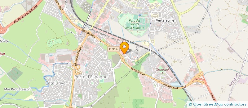 localisation de l'entreprise NETWORK  PERPIGNAN