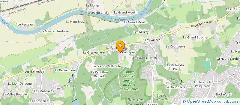 localisation de l'entreprise NETWORK CAPITAL  BALLAN-MIRE