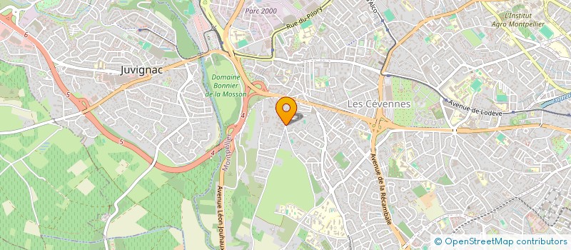localisation de l'entreprise NETWORK CERAM à MONTPELLIER