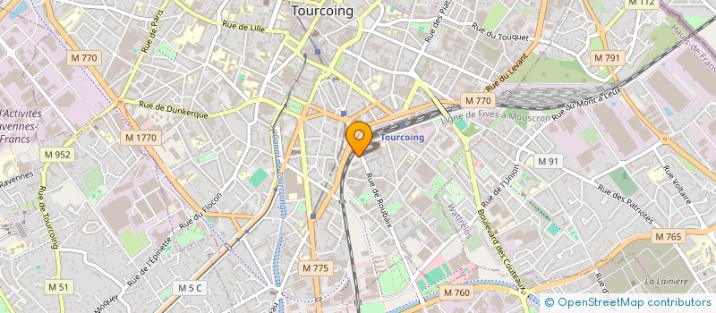 localisation de l'entreprise NETWORK EXPRESS à TOURCOING