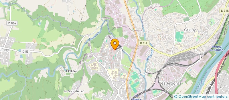localisation de l'entreprise NETWORK FIBRE OPTIQUE à GIVORS