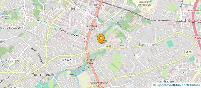 localisation de l'entreprise NETWORK FORCE  TOURNEFEUILLE