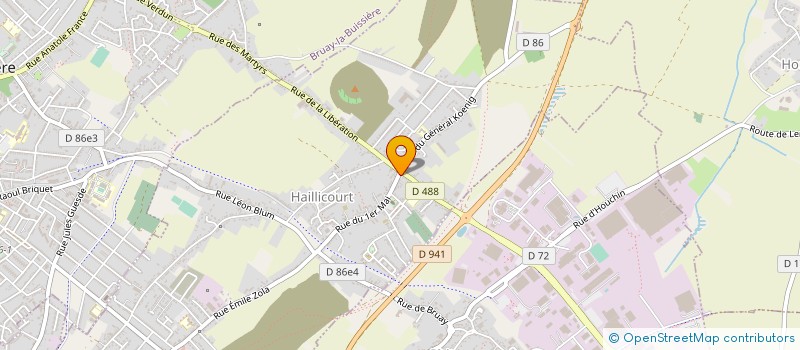 localisation de l'entreprise NETWORK INFO à HAILLICOURT