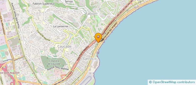 localisation de l'entreprise NETWORK INTERIM 06 à NICE