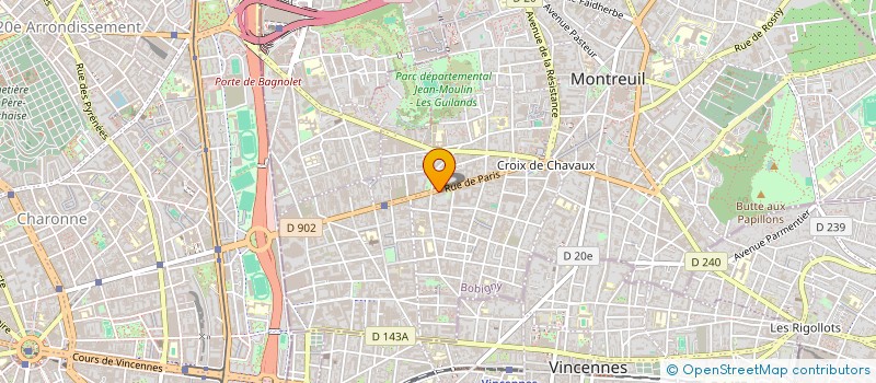 localisation de l'entreprise NETWORK PROFESSIONAL CONSULTING à MONTREUIL