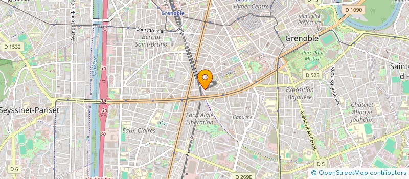 localisation de l'entreprise NETWORK RADIUS à GRENOBLE