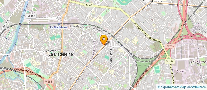 localisation de l'entreprise NETWORK SERVICE à LILLE