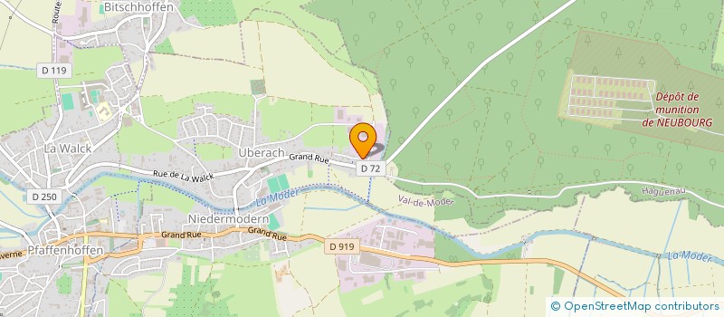 localisation de l'entreprise NETWORK SOFTWARE HARDWARE  VAL-DE-MODER