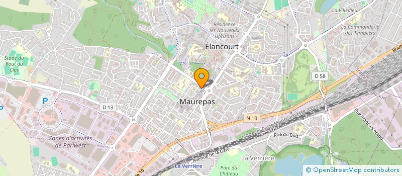 localisation de l'entreprise NETWORK SYSTEM  MAUREPAS