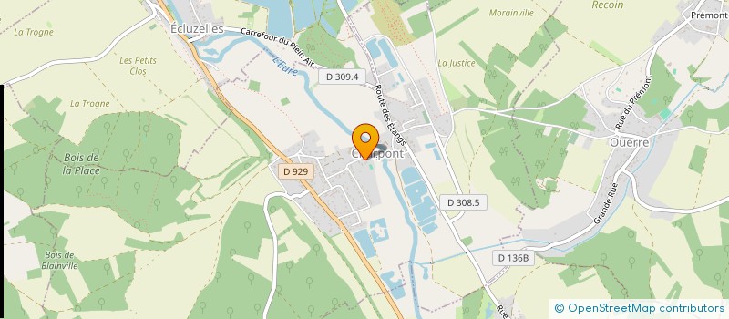 localisation de l'entreprise NETWORK SYSTEM STORAGE SERVICES à CHARPONT