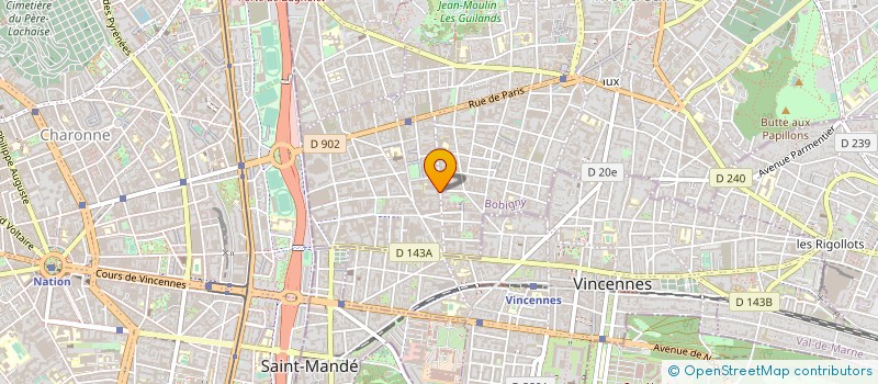 localisation de l'entreprise NETWORK SYSTEMS à MONTREUIL