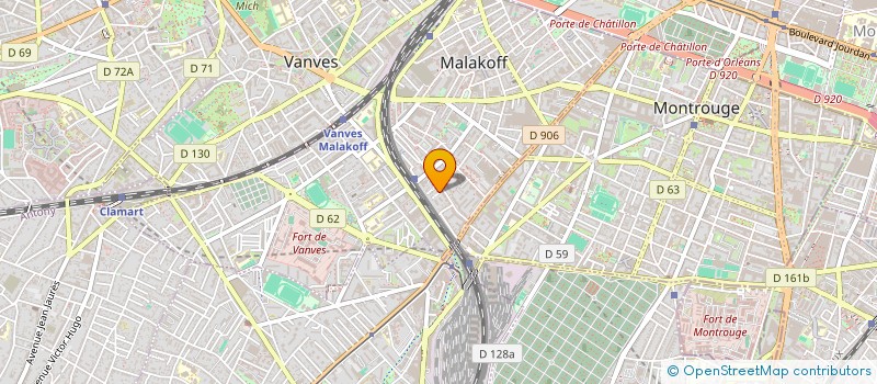 localisation de l'entreprise NETWORKS  MALAKOFF