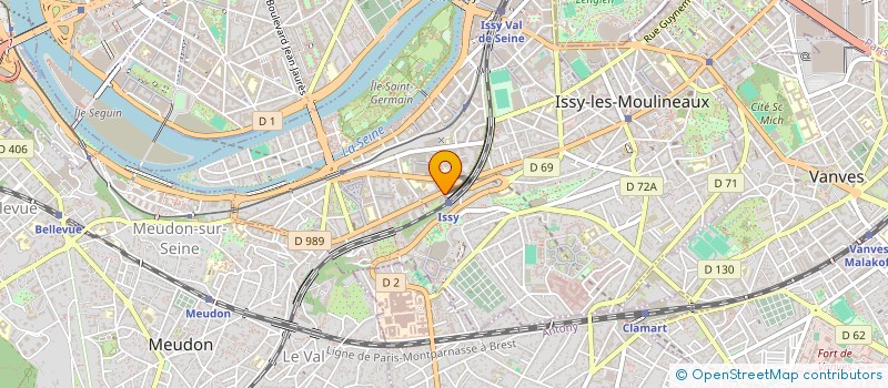 localisation de l'entreprise NETWORKSIS EDITIONS à ISSY-LES-MOULINEAUX