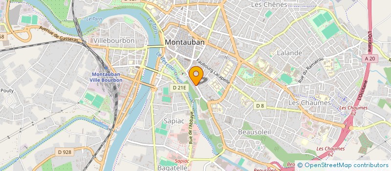 localisation de l'entreprise NETWORKVISIO-FRANCE  MONTAUBAN