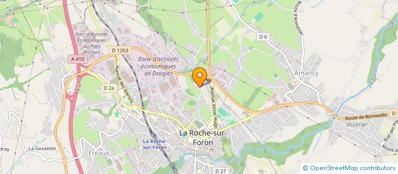 localisation de l'entreprise NETWORX GROUP  LA ROCHE-SUR-FORON