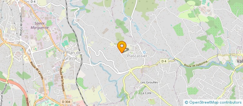 localisation de l'entreprise NETYOS à GRASSE