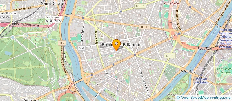 localisation de l'entreprise NETYSS à BOULOGNE-BILLANCOURT