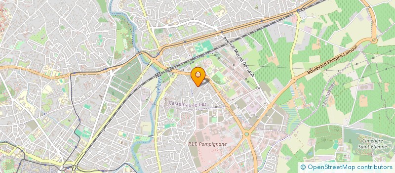 localisation de l'entreprise NETZEROPROJECT à CASTELNAU-LE-LEZ