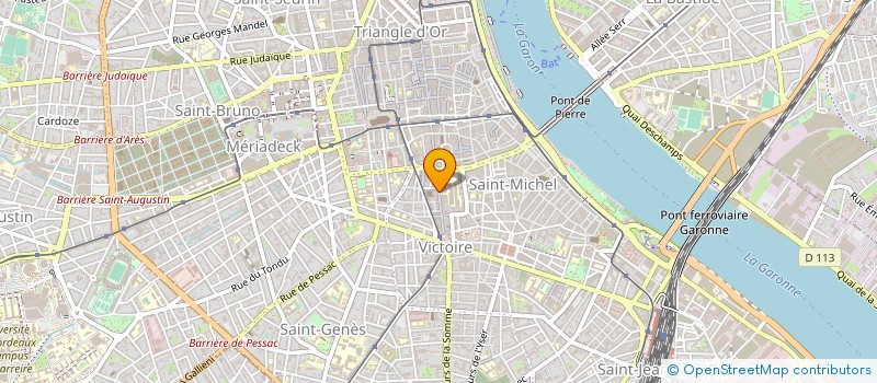 localisation de l'entreprise NETZONE à BORDEAUX