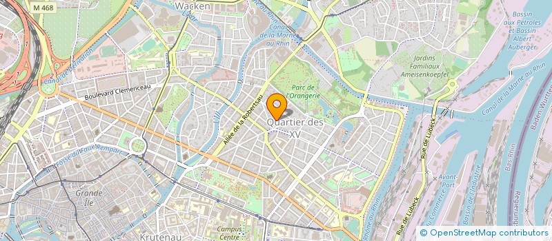 localisation de l'entreprise NEUBERT ACOUSTIQUE à STRASBOURG