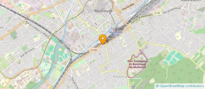 localisation de l'entreprise NEUBERT SA MAITRISE D'OEUVRE CREATION à MULHOUSE