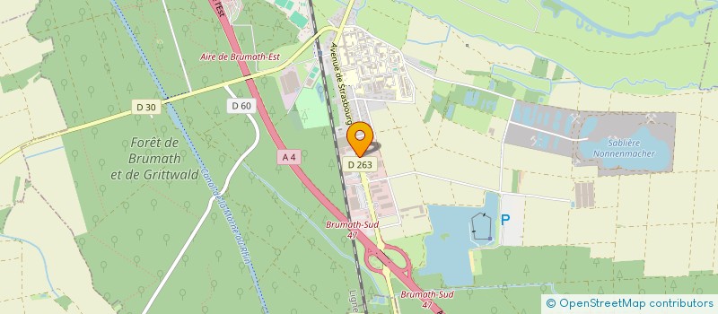 localisation de l'entreprise NEUBRUCH  BRUMATH