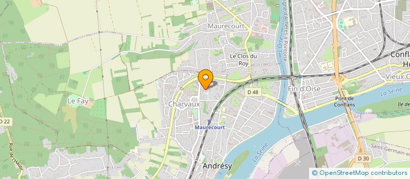 localisation de l'entreprise NEUF AMO à ANDRESY
