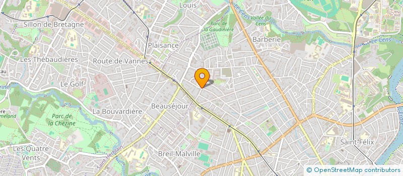 localisation de l'entreprise NEUF ET DEMI à NANTES
