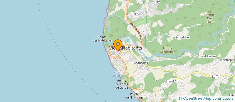 localisation de l'entreprise NEUF ET RENOV MDC  VIEUX-HABITANTS